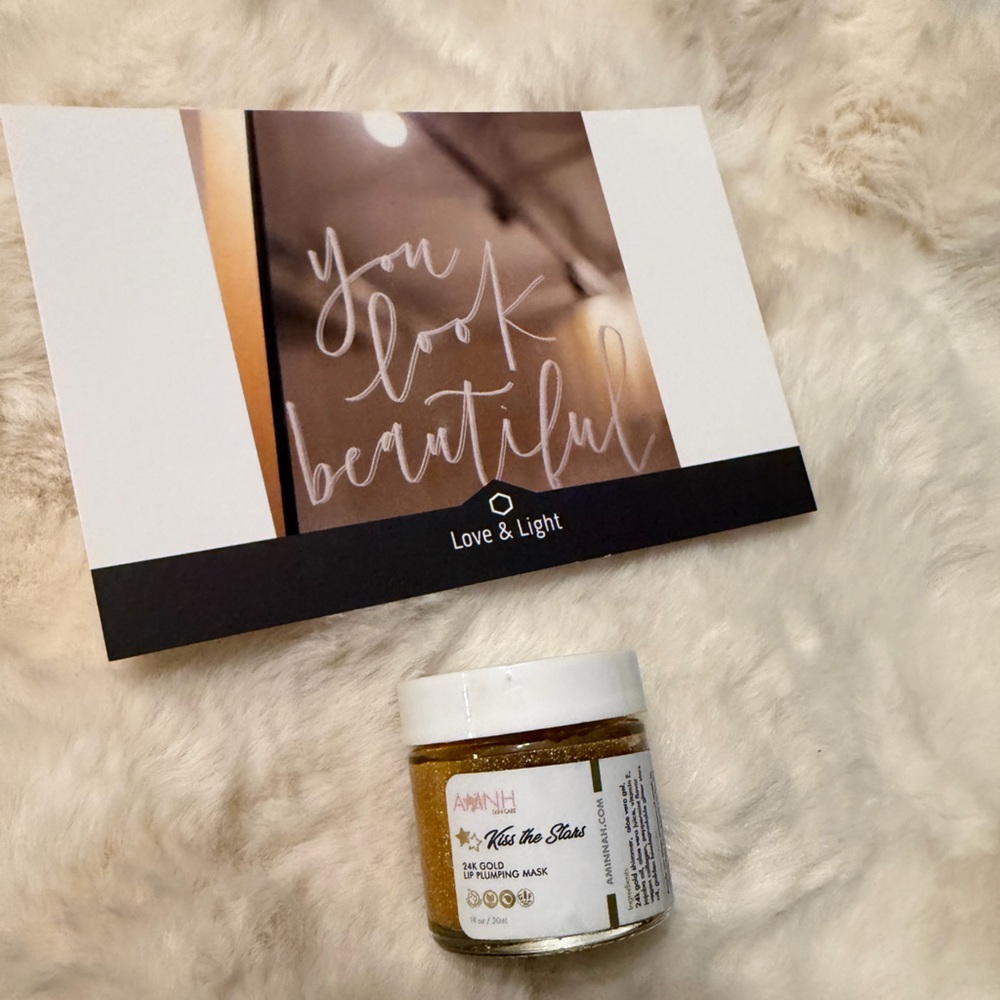 24K Gold Lip Plumping Mask- Kiss The Stars